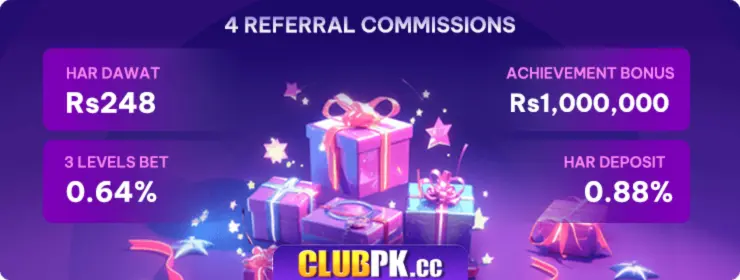 clubpk refer and earn program